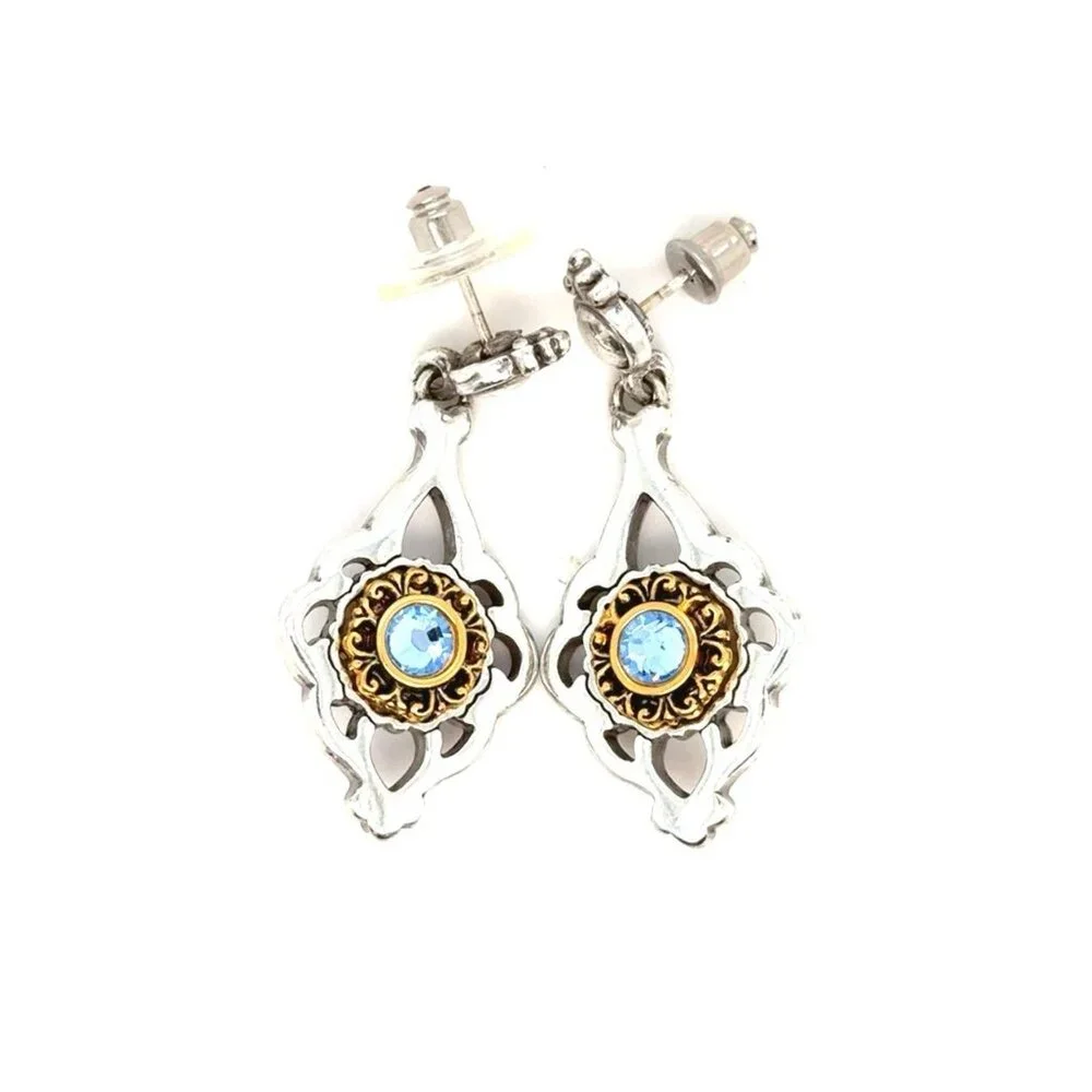 Brighton Reversible Topaz Dangle Earrings